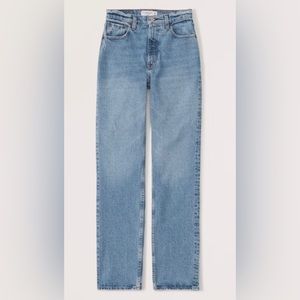 Size 30 Abercrombie the 90s straight ultra high rise
